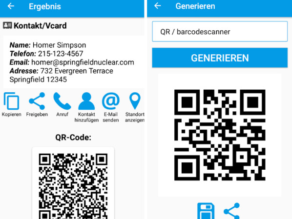 The Google Play store currently offers the "QR / Barcode Scanner  Pro" app for free.