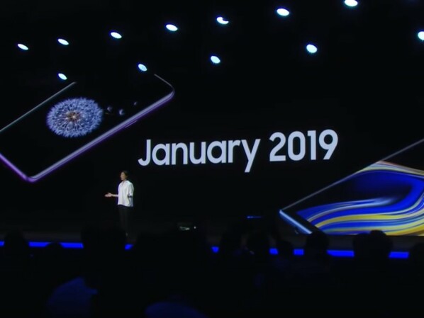 OneUI will be released in January 2019 for Note 9 and Galaxy S9 (Plus).