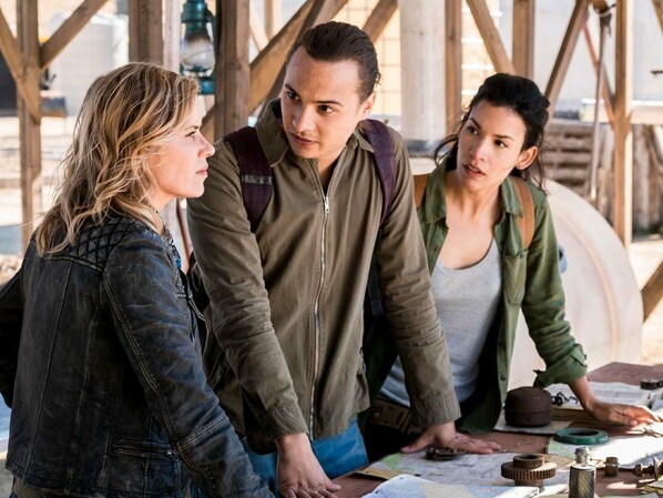 Fear the Walking Dead - Staffel 4: Auch in Staffel 4 kommt es zu Spannungen zwischen Nick, seiner Mutter Madison und Luciana.
