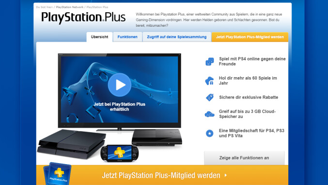 Ps3 Playstation Plus Vorteile