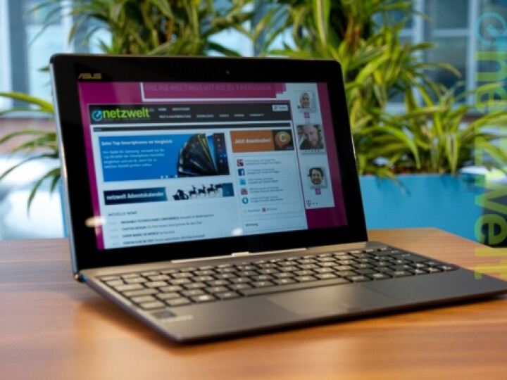 Das Asus Transformer Book T100 ist eines der derzeit günstigsten Convertibles mit Windows 8.1