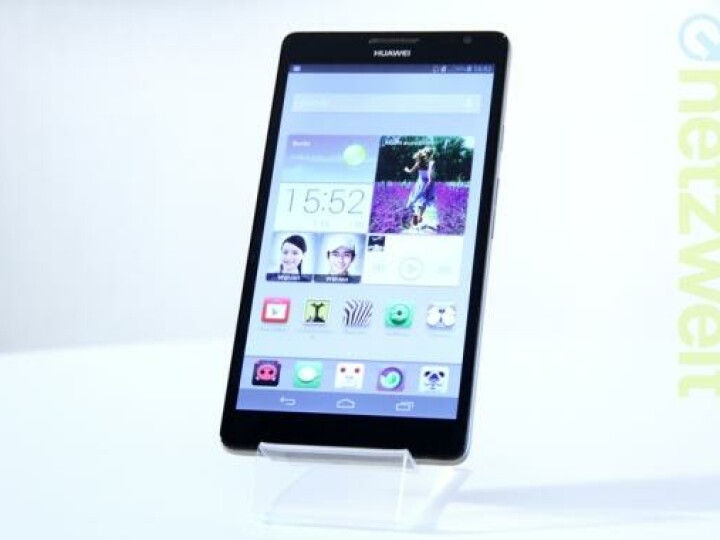 Der Bildschirm des Huawei Ascend Mate misst in der Diagonalen 6,1 Zoll.