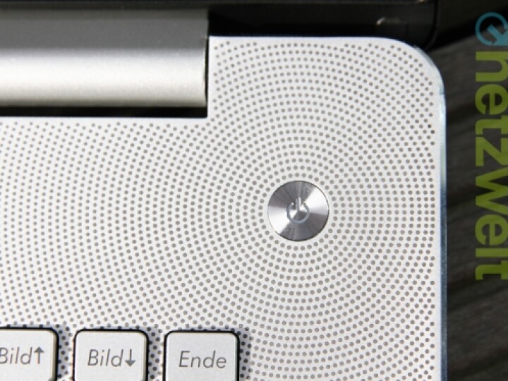 Gute Verarbeitung und der großzügige Einsatz von Aluminium bescheren dem Asus N750JV einen Teil der guten Gesamtnote.