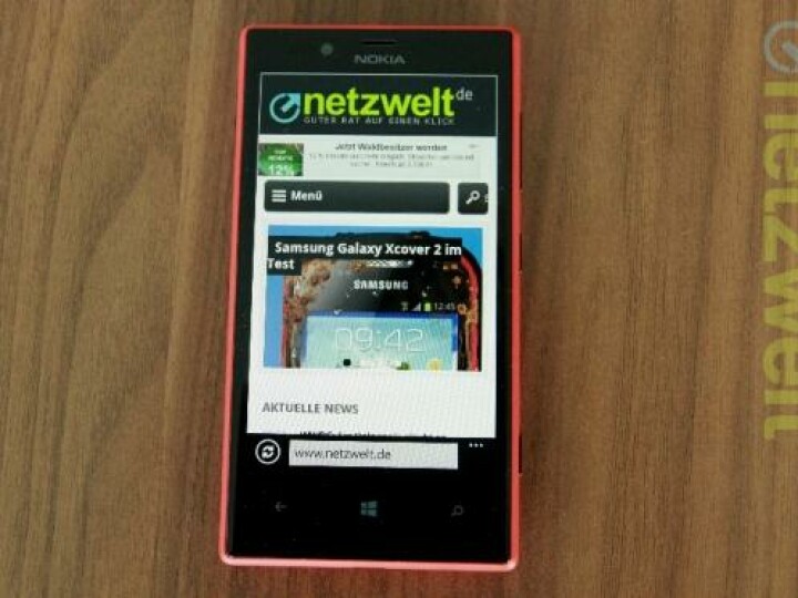 Das Nokia Lumia 720 ist ein Allrounder mit schickem Design.