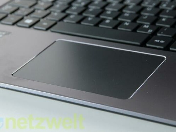 Das Trackpad überzeugt im Alltag durch gute Gleiteigenschaften.