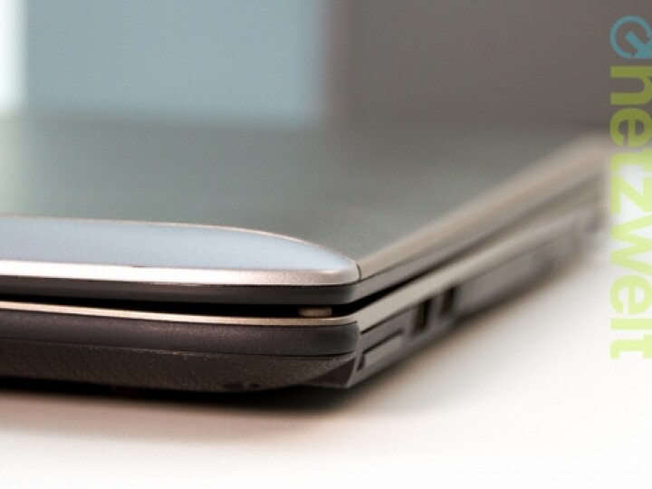 Dick und schwer: Für den mobilen Einsatz ist das Notebook nicht ausgelegt.