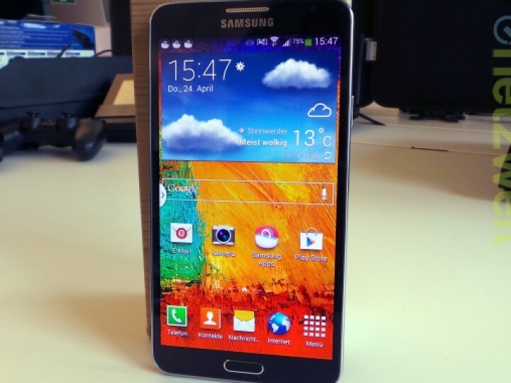 Das Note 3 Neo stellt sich dem netzwelt-Test.
