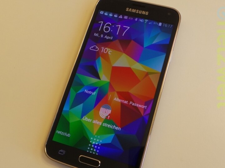 Solche Fehler produziert der Fingerabdruckscanner des Galaxy S5 leider allzu oft.
