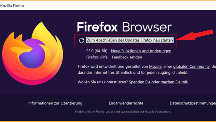 Firefox-Neu starten 5