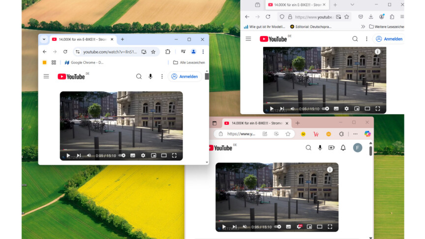 Mozilla Firefox - Google Chrome - Microsoft Edge - Videowiedergabe 1