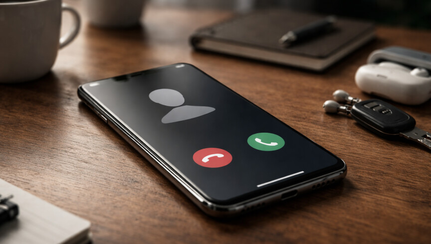 Anruf von Unbekannt Spam Call
