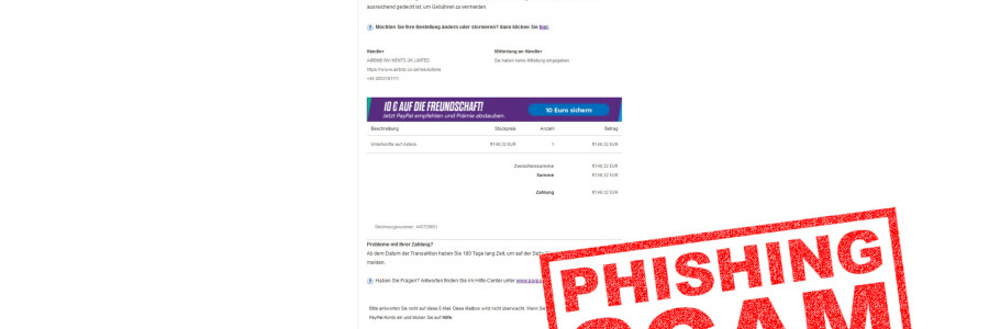 Phishing PayPal November