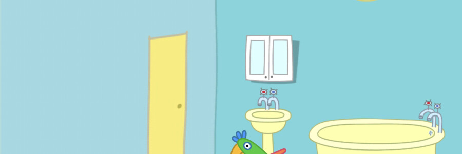 Peppa Pig (Pink Pig Little Girl): Polly Parrot
