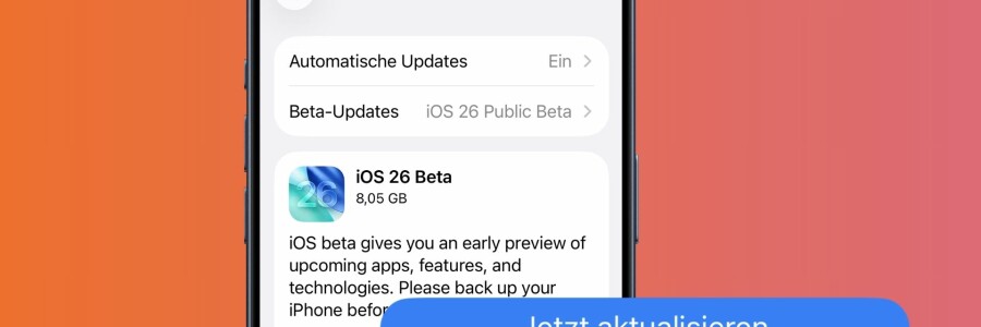 Ihr könnt die öffentliche Beta von iOS 26 ab sofort herunterladen.