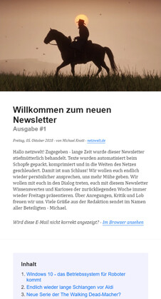 netzwelt-Newsletter
