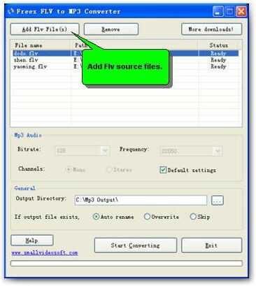 Freez FLV to AVI MPEG WMV Converter Download - NETZWELT