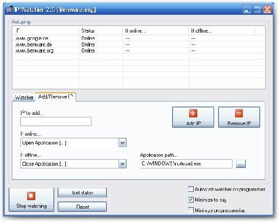 IP Watcher Download - NETZWELT