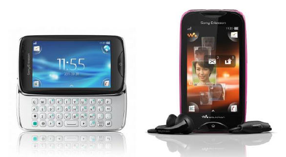Sony Ericsson: Einsteiger-Handys \