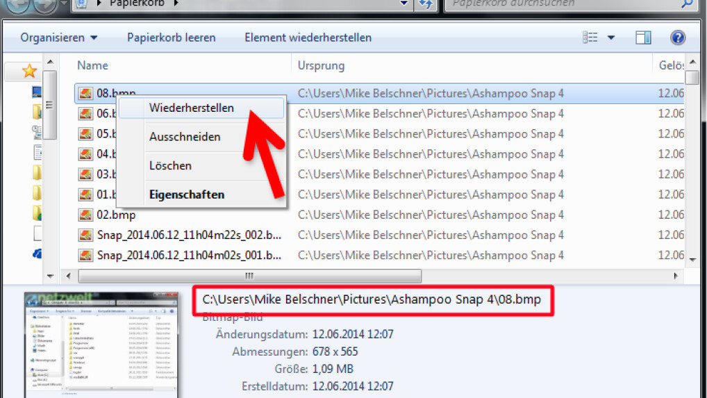 Windows-Datenrettung: Gelöschte und verlorene Dateien wiederherstellen ...