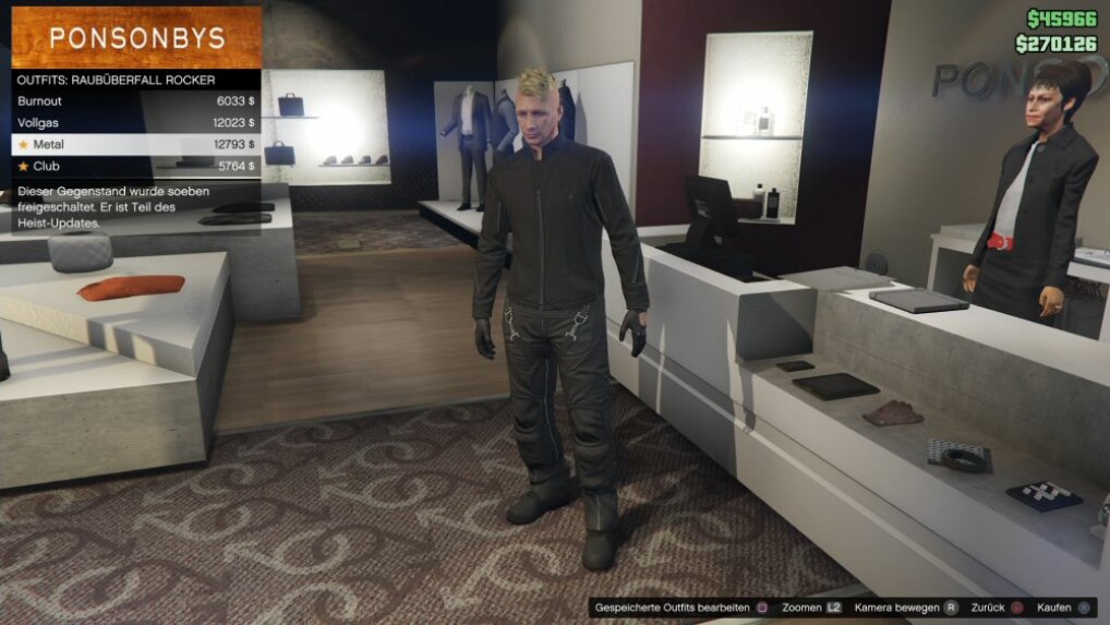 Gta 5 Online Klamotten Kaufen Geht Nicht GTA Online - Heists: Alle Outfits und Klamotten des Updates | NETZWELT