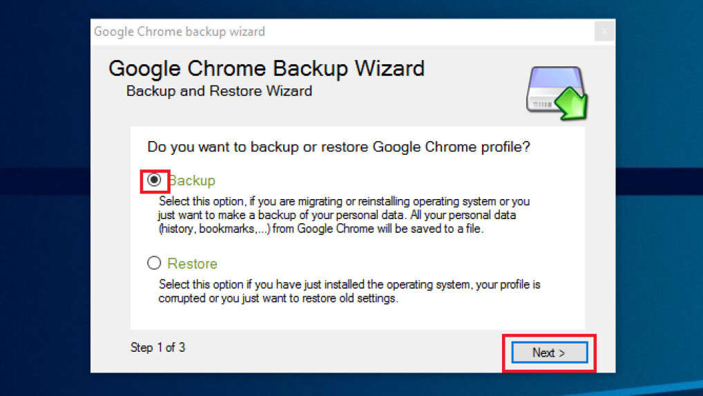 Chrome Daten Sichern Chrome Daten Sichern