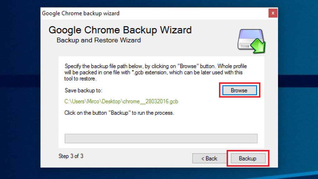 Chrome-Backup erstellen: Webbrowser-Daten mit gratis Tool ...