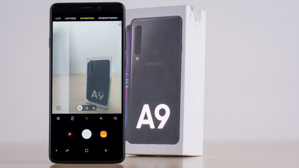 Samsung Galaxy A9 (2018) Unboxing in Bildern - Bild 12 von 12