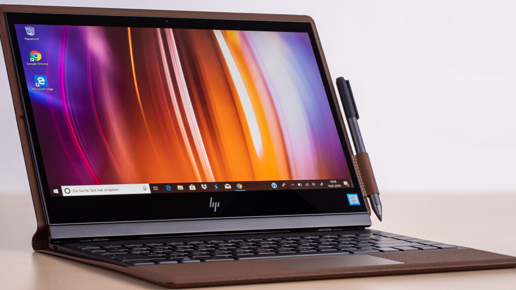 HP Spectre Folio im Test Der LederLaptop mit der ConvertibleKlappe