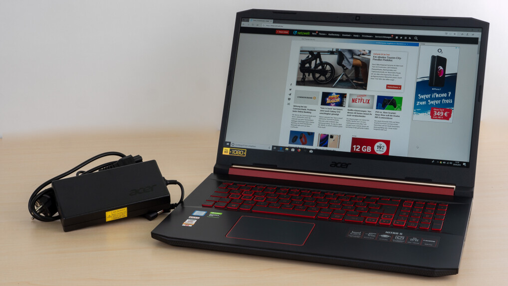 Acer Nitro 5 im Test Starker GamingLaptop für Einsteiger NETZWELT