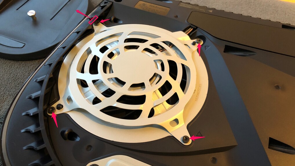 PS5: Reemplazo del ventilador - Imagen 3 de 7
