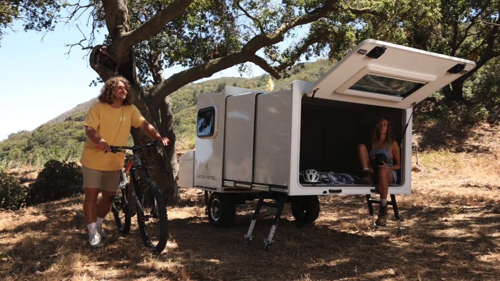 Hitch Hotel Was für ein ungewöhnlich ausziehbarer MicroCamper NETZWELT