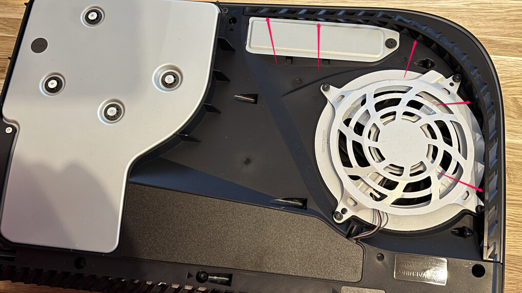 PS5: Reemplazo del ventilador - Imagen 4 de 7