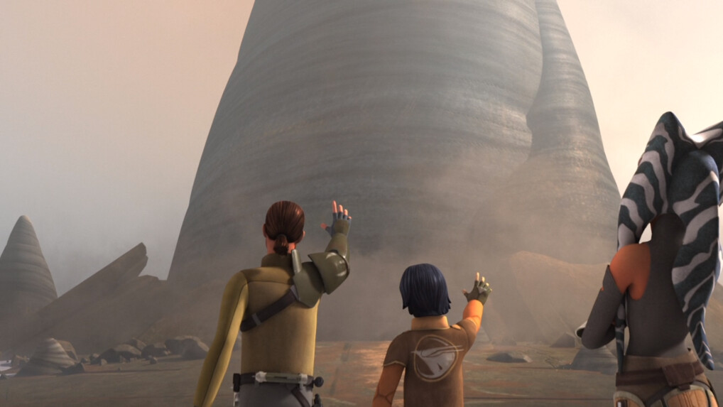 The Jedi Temple on Lothal - entrance and exit demand strength - image 1 of 2