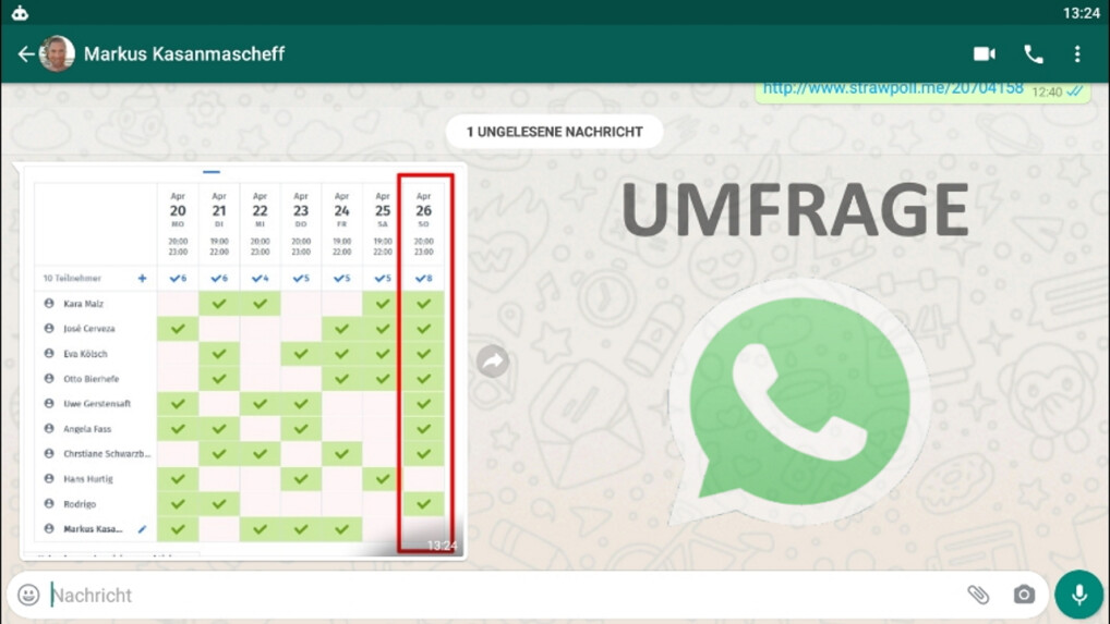 WhatsApp: Abstimmungen und Umfragen erstellen | NETZWELT