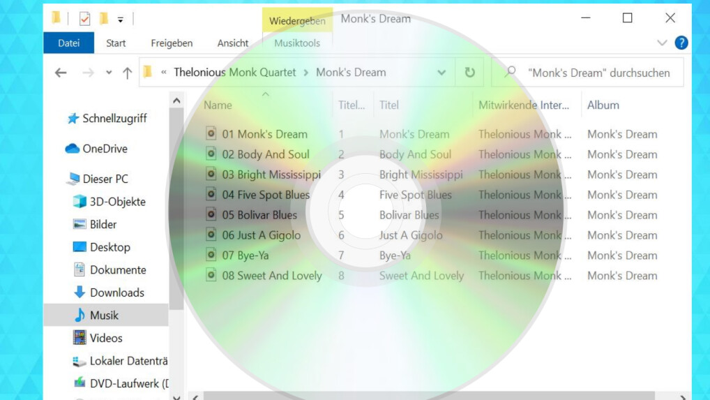 Windows 10 Lieder von CD auf PC mit Bordmitteln kopieren NETZWELT