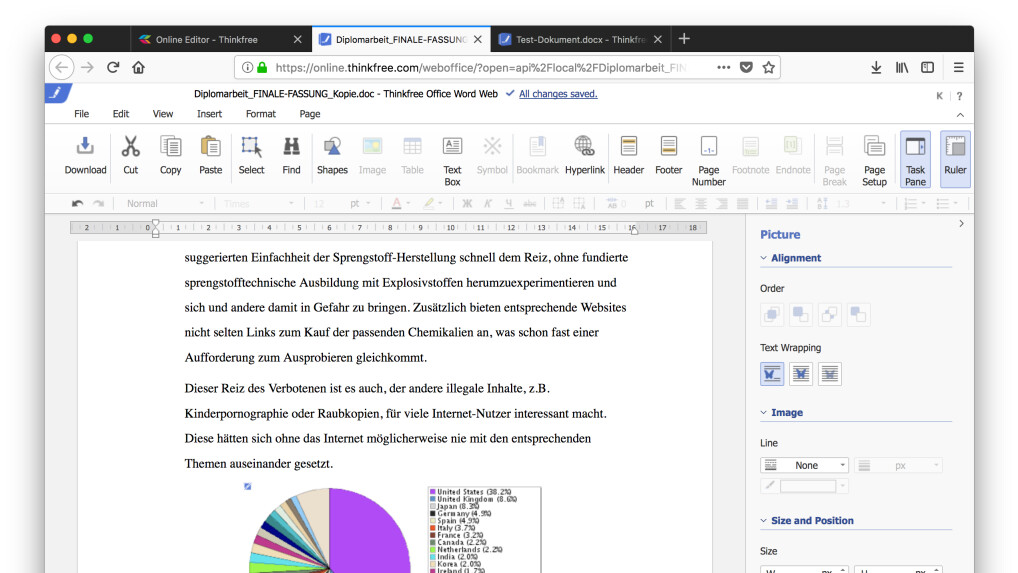 Thinkfree Office Online im Test Der Außenseiter NETZWELT