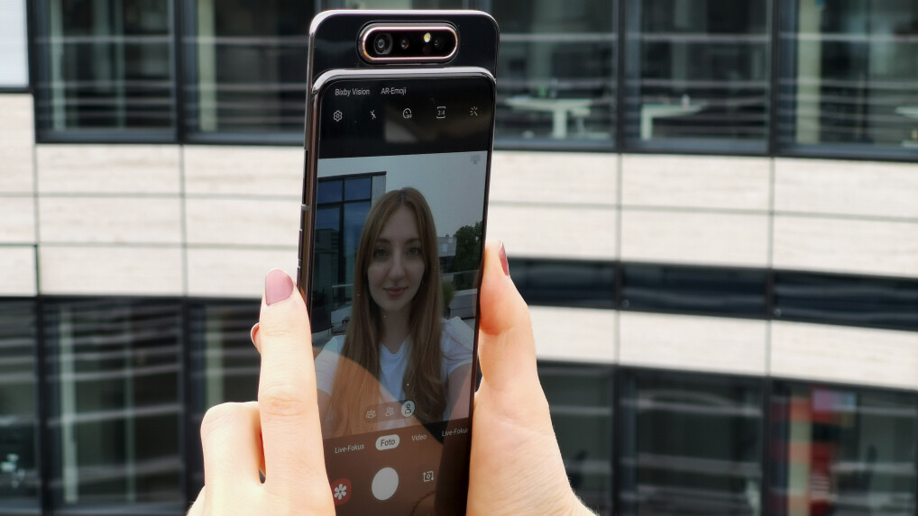 Galaxy A80 Im Test Samsung Verdreht Die Mittelklasse Netzwelt