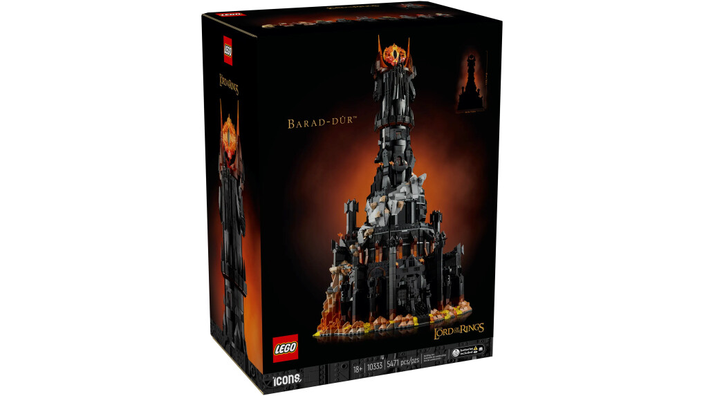 LegoHighlight für "Der Herr der Ringe"Fans Saurons Turm Baraddur