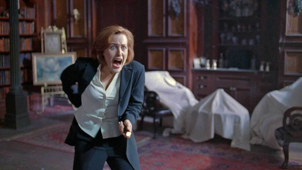 Dana Scully (Gillian Anderson) appears in this episode "X-Files" put to the test.