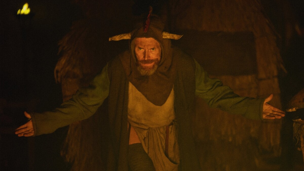 Willem Dafoe as Heimir the Fool in The Northman
