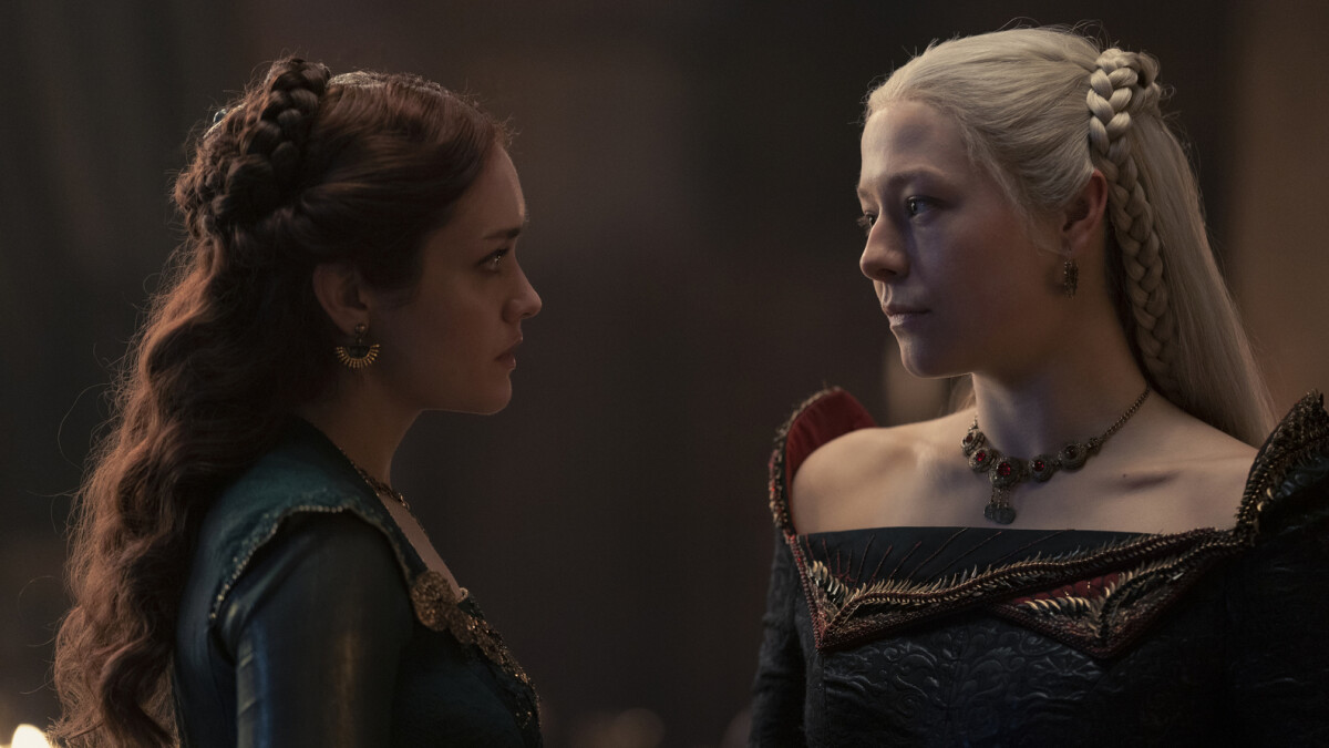Alicent Hightower et Rhaenyra Targaryen dans "Maison du Dragon"