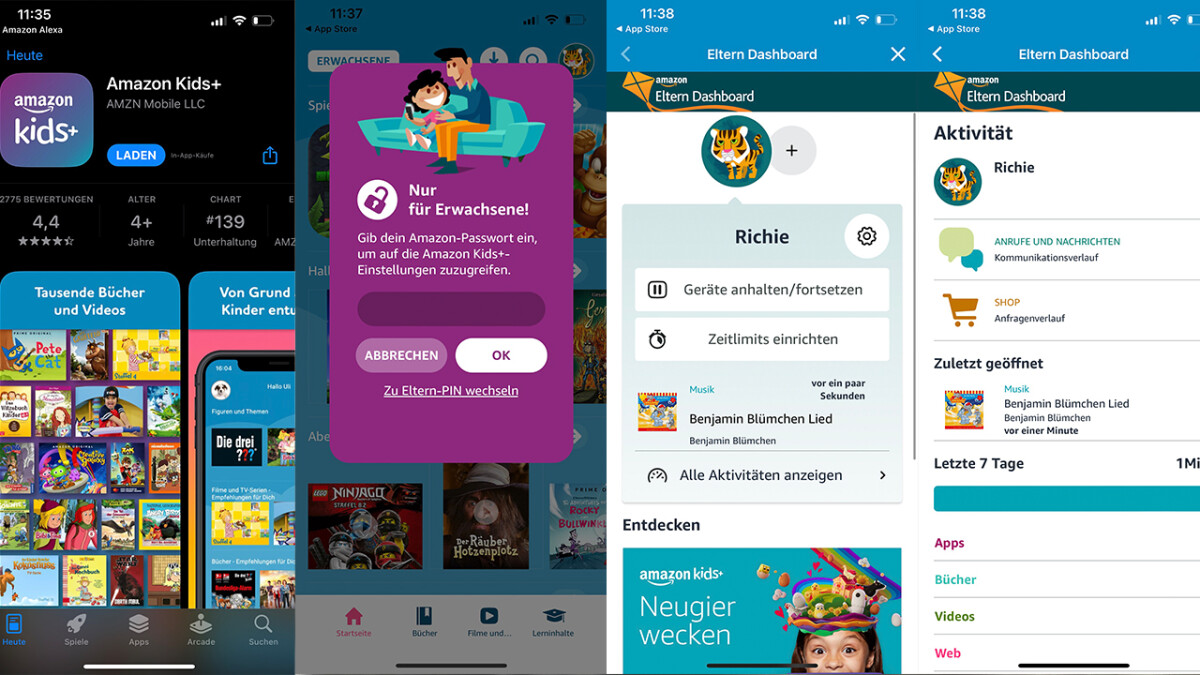 Le service d'application Amazon Kids + nécessite un abonnement payant après un an et est la seule clé pour contrôler correctement l'Echo Dot Kids.