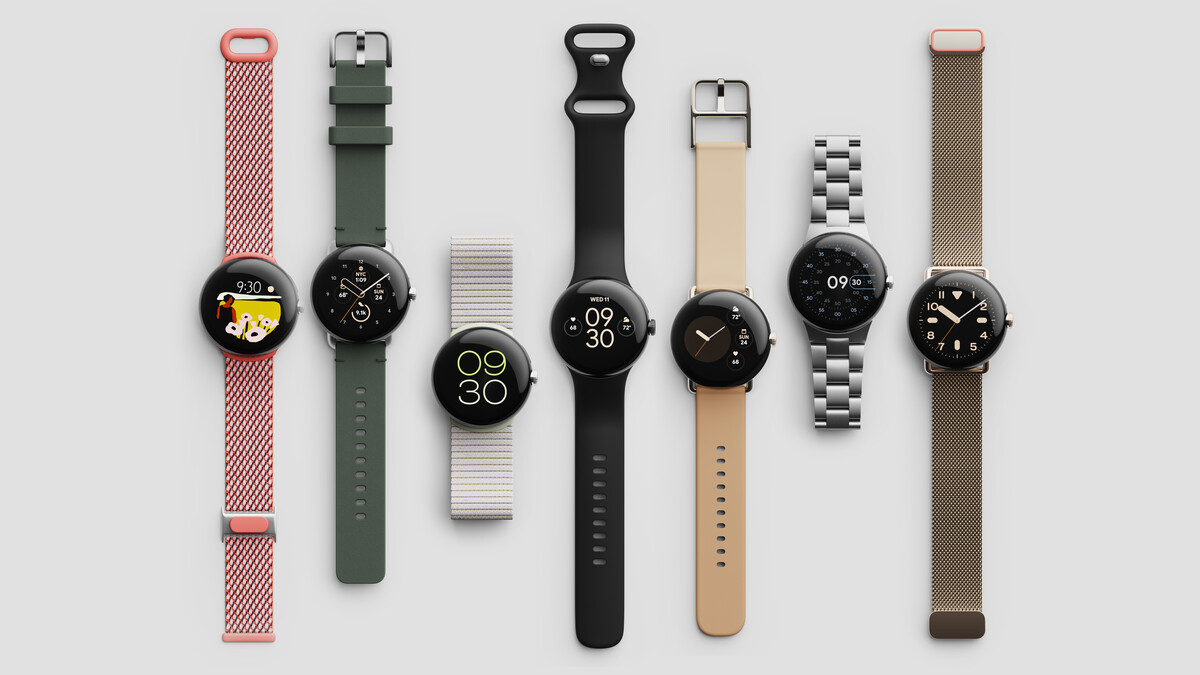 Many more straps will be available for the Google Pixel Watch.