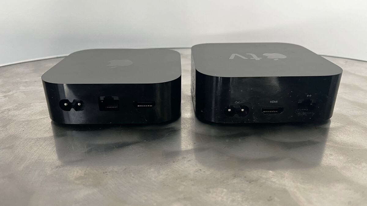 A comparison with the Apple TV 4K of an older generation (2017) shows that the passive ventilation saves a lot of size and weight.