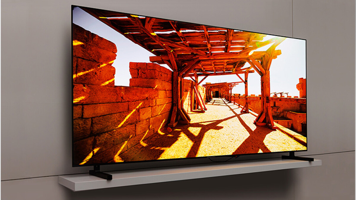 TV sets with QD OLED displays can be seen in giant for the first time at CES 2023.