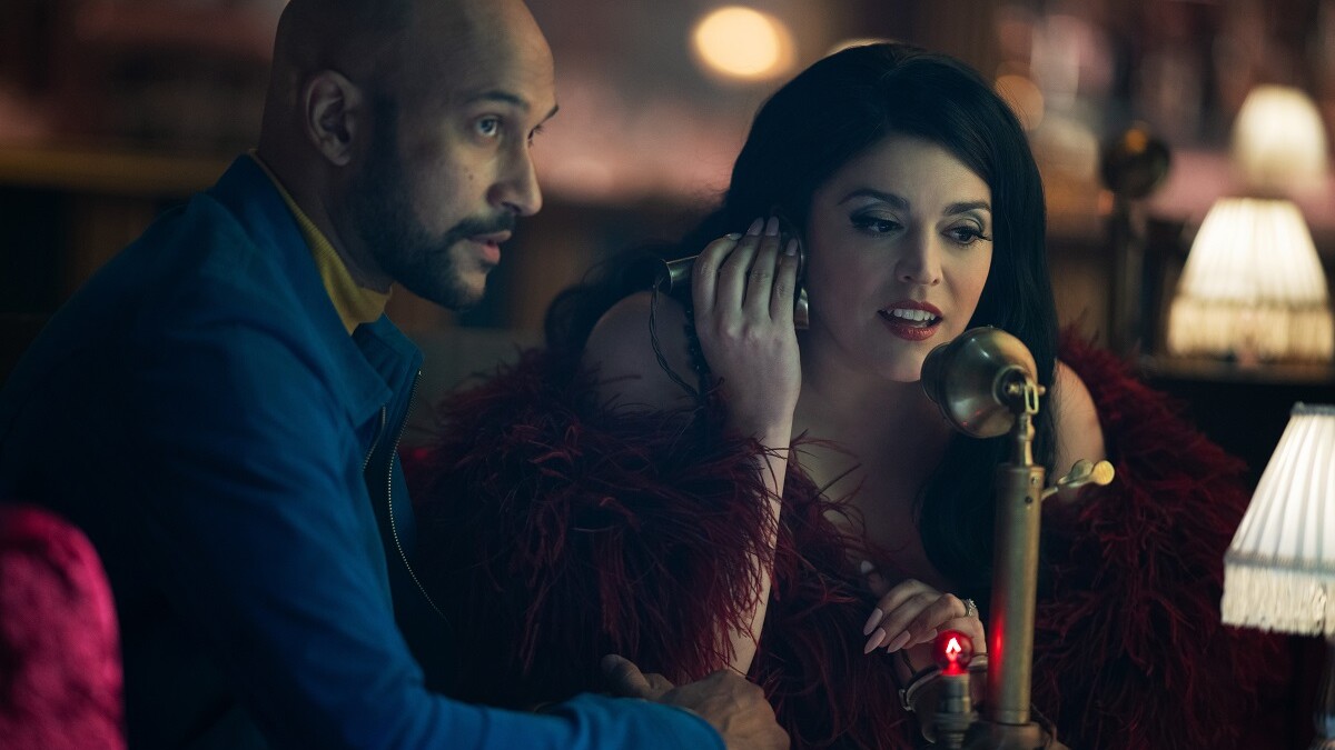 Keegan Michael Key et Cecily Strong dans "Schmigadon"