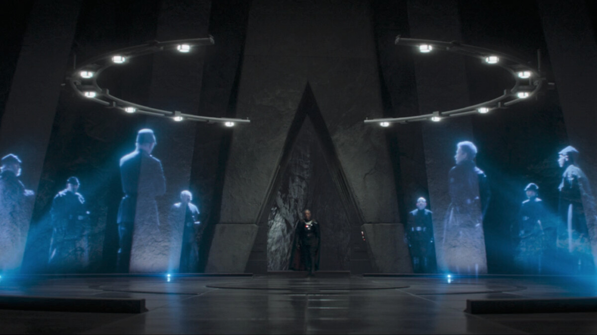 En el episodio 7 de "el mandaloriano" el Consejo de la Sombra tiene su gran entrada.  Uno de los miembros es el oficial imperial Brendol Hux.