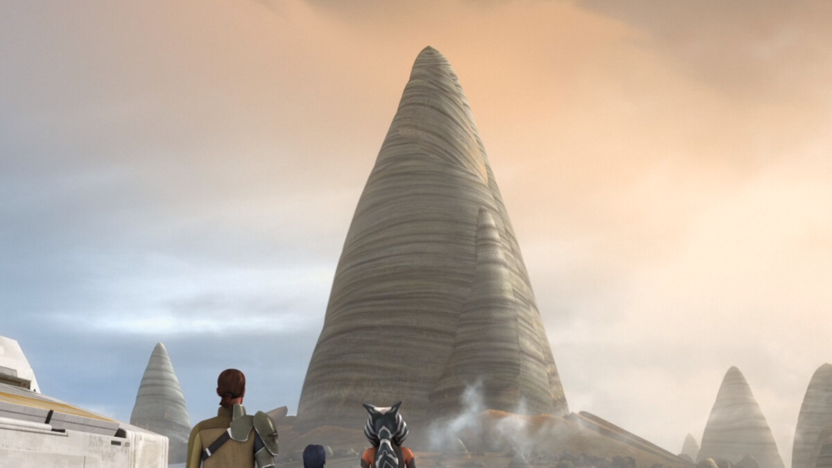 Star Wars Rebels: The Jedi Temple on Lothal is hidden from the uninformed.