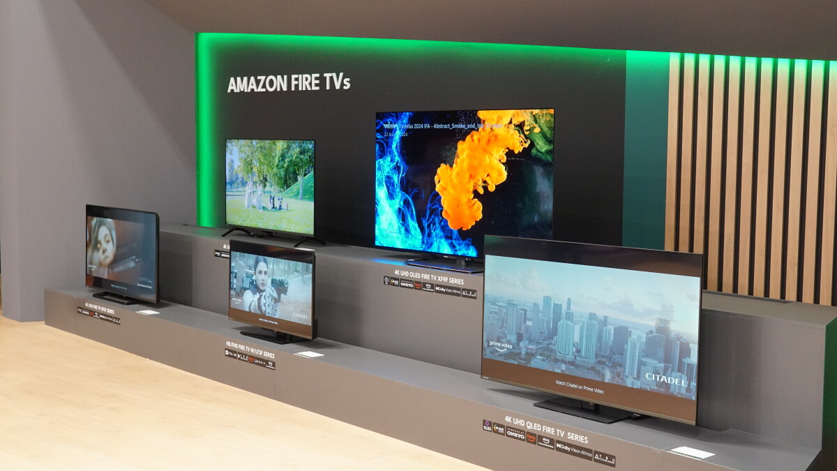 Toshiba zeigt auf der IFA eine ganze Reihe neuer Fire TV-Fernseher.
