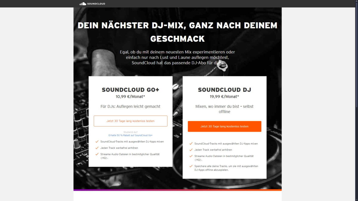 Soundcloud Membership Module SoundCloud DJ: Ein Blick auf die DJ-Erweiterung und was ihr damit ...